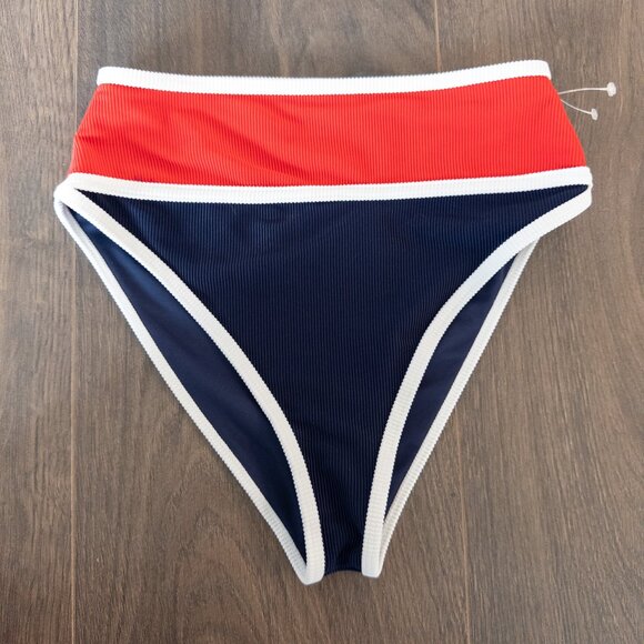 Beach Riot Navy and Red Bikini - Picture 6 of 10